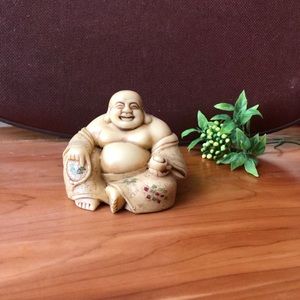 HAPPY BUDDHA RESIN FIGURE OR PAPER WEIGHT